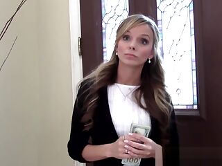 Desperate pov realtor jerks for cash