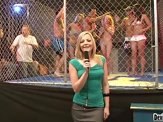 Sexy Alexis Texas gets fucked hard in the UFC battle